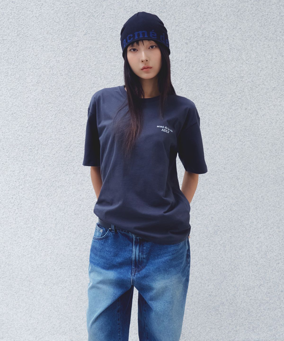 아크메드라비(ACME DE LA VIE) BASIC LOGO SHORT SLEEVE T-SHIRT