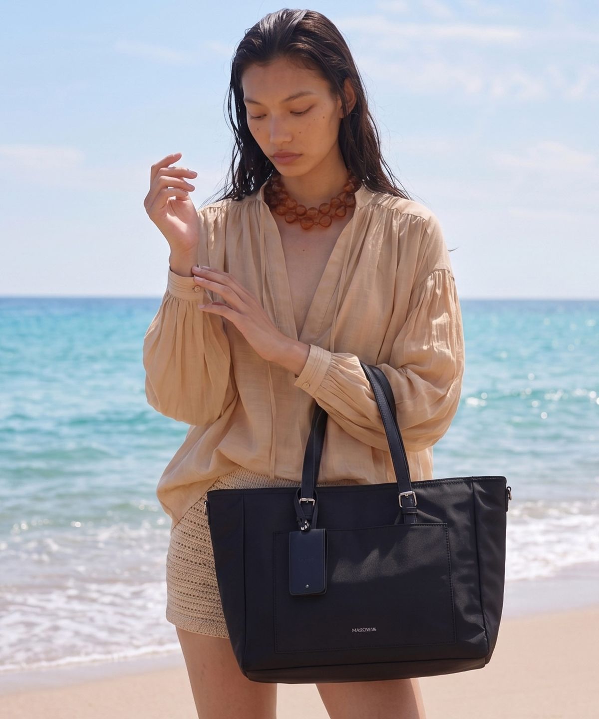 메종246(MAISON246) BEAUCOUP BAG_BLACK