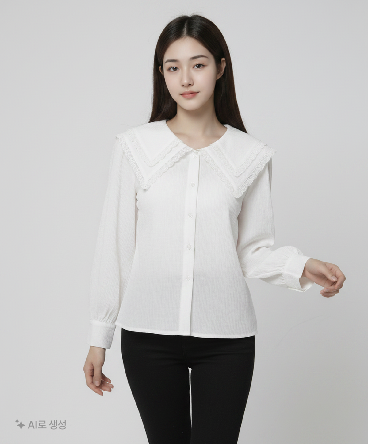 랩(LAP) 요루프릴셔츠 AQ1WB262 S