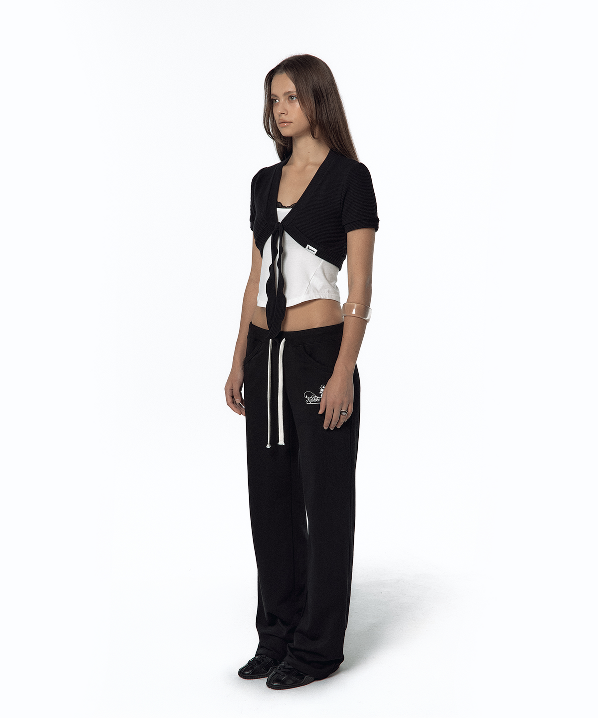 카시코(KASHIKO) Front Tie Short Bolero