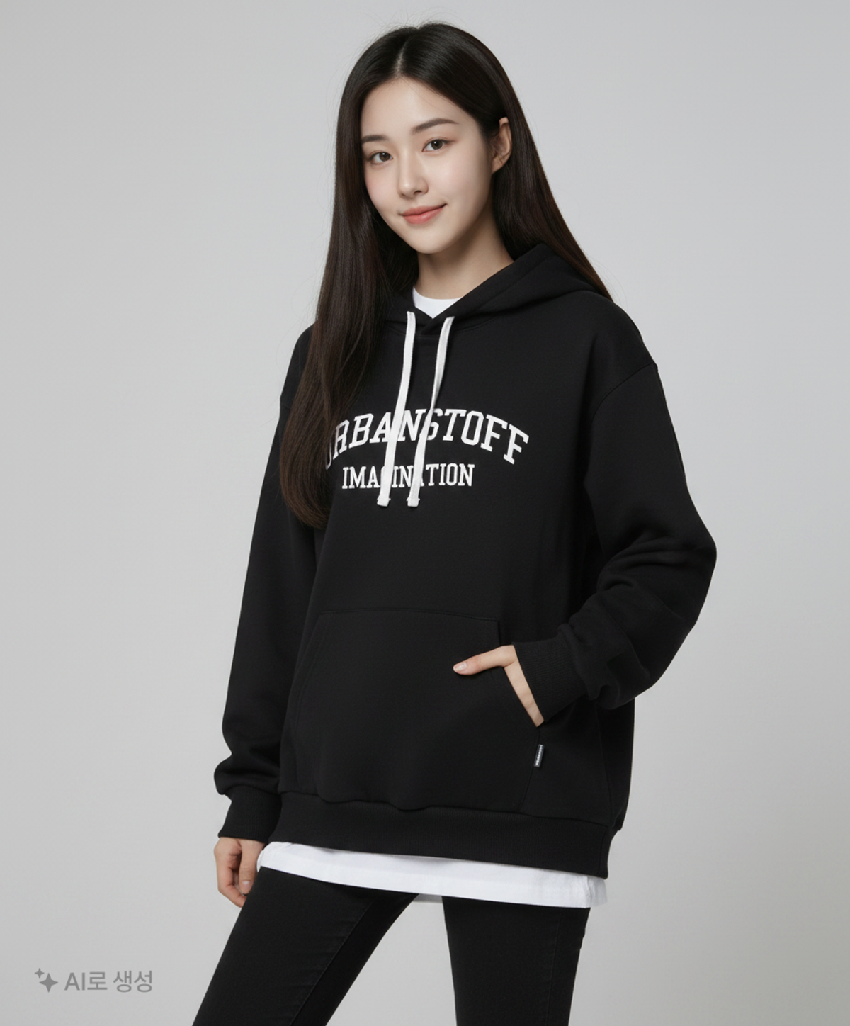 어반스터프(URBANSTOFF) 후드 티셔츠 M