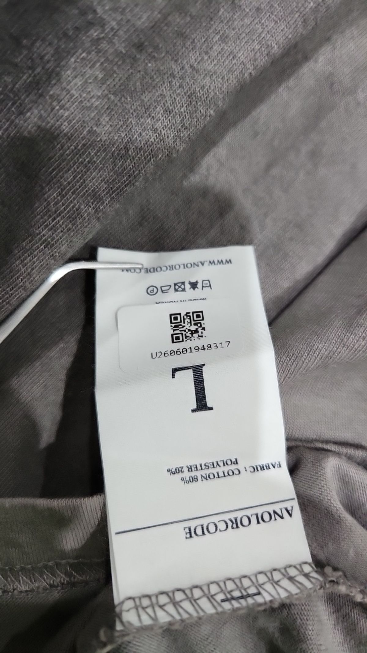 어널러코드(ANOLORCODE) 반소매 티셔츠 L