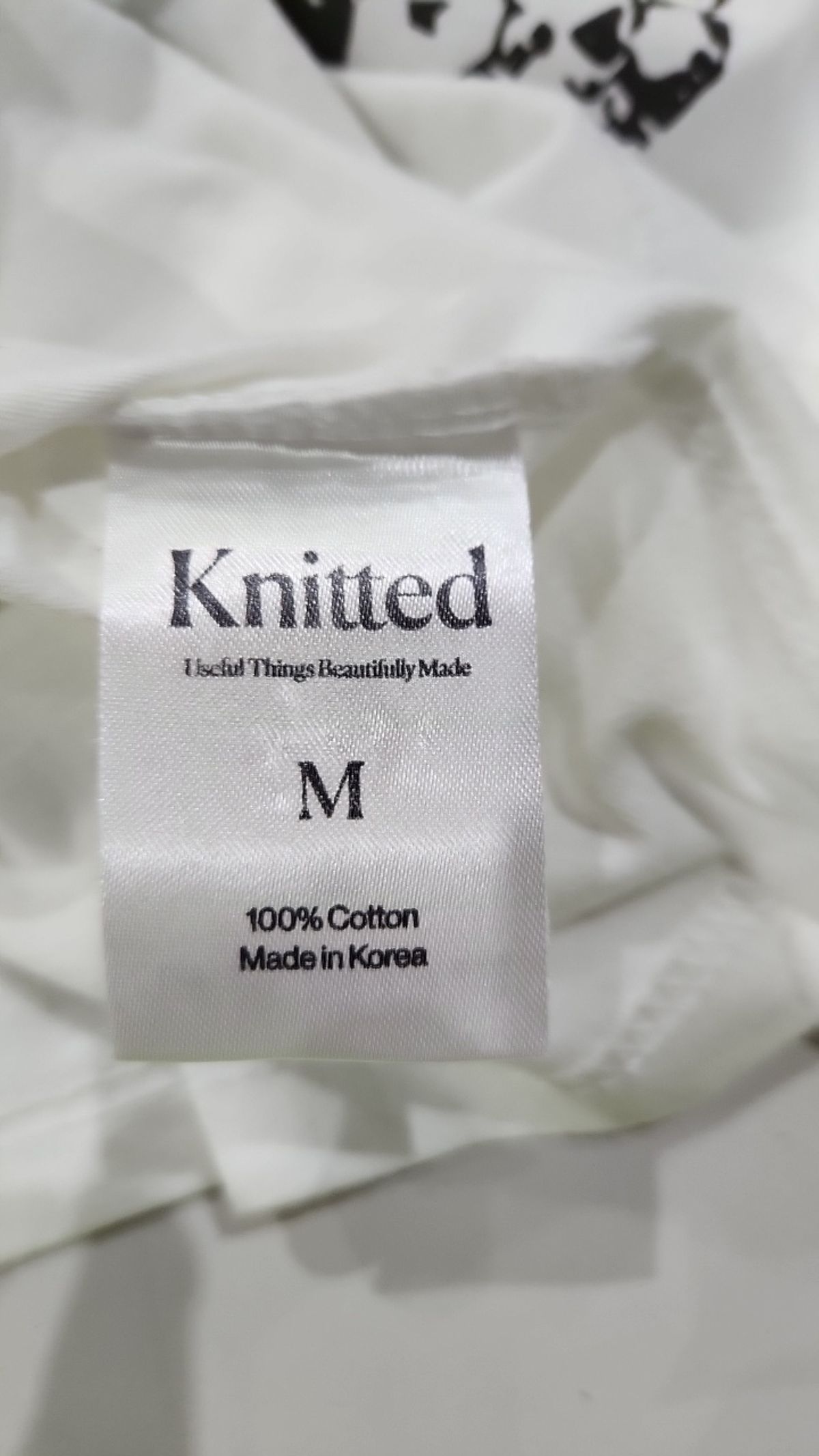 니티드(KNITTED) 반소매 티셔츠 M