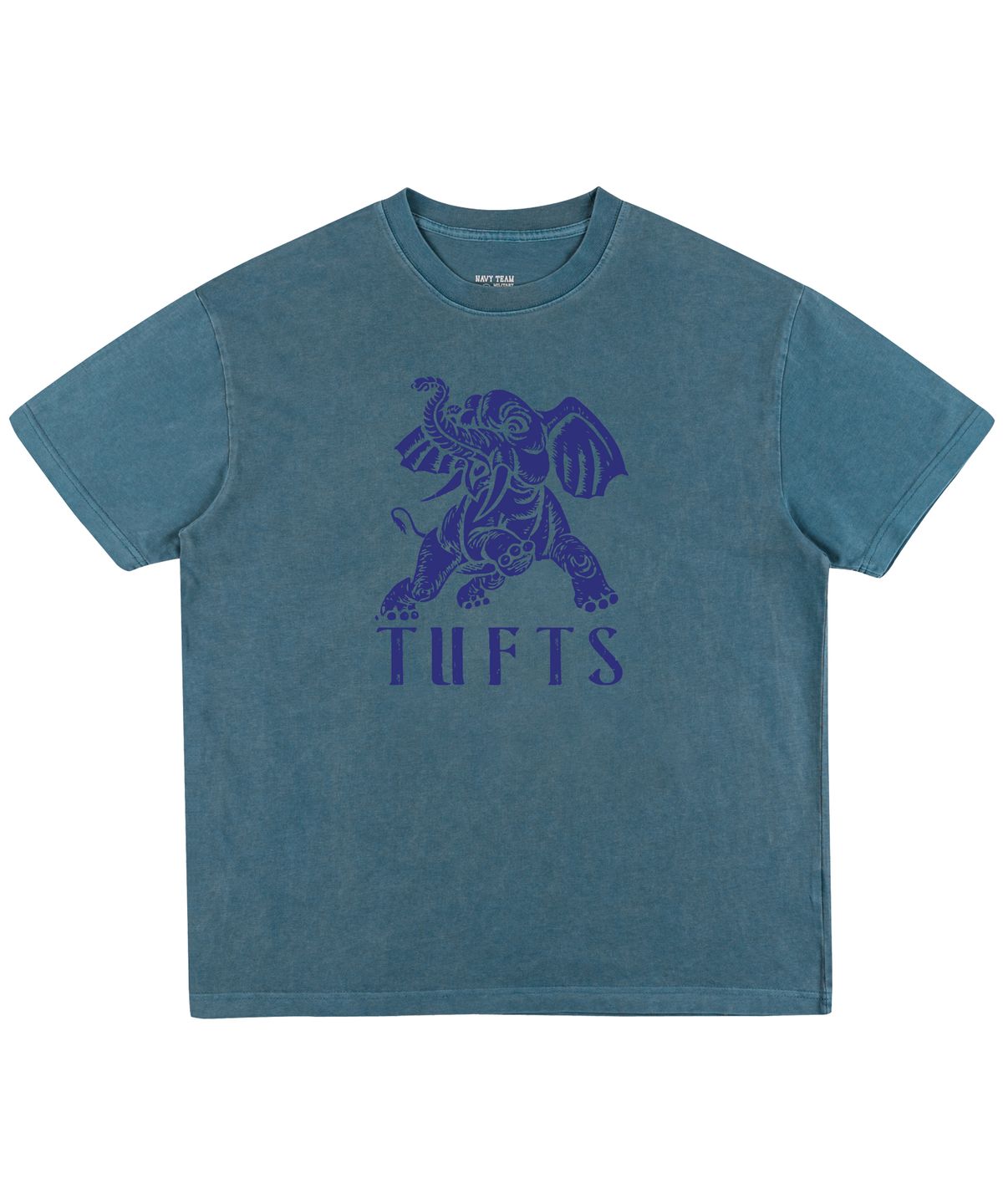 네이비팀(NAVYTEAM) TUFTS 피그먼트 반팔 티셔츠(5color)