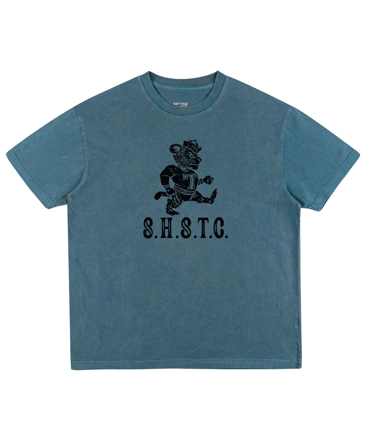 네이비팀(NAVYTEAM) S.H.S.T.C 피그먼트 반팔 티셔츠(5color)