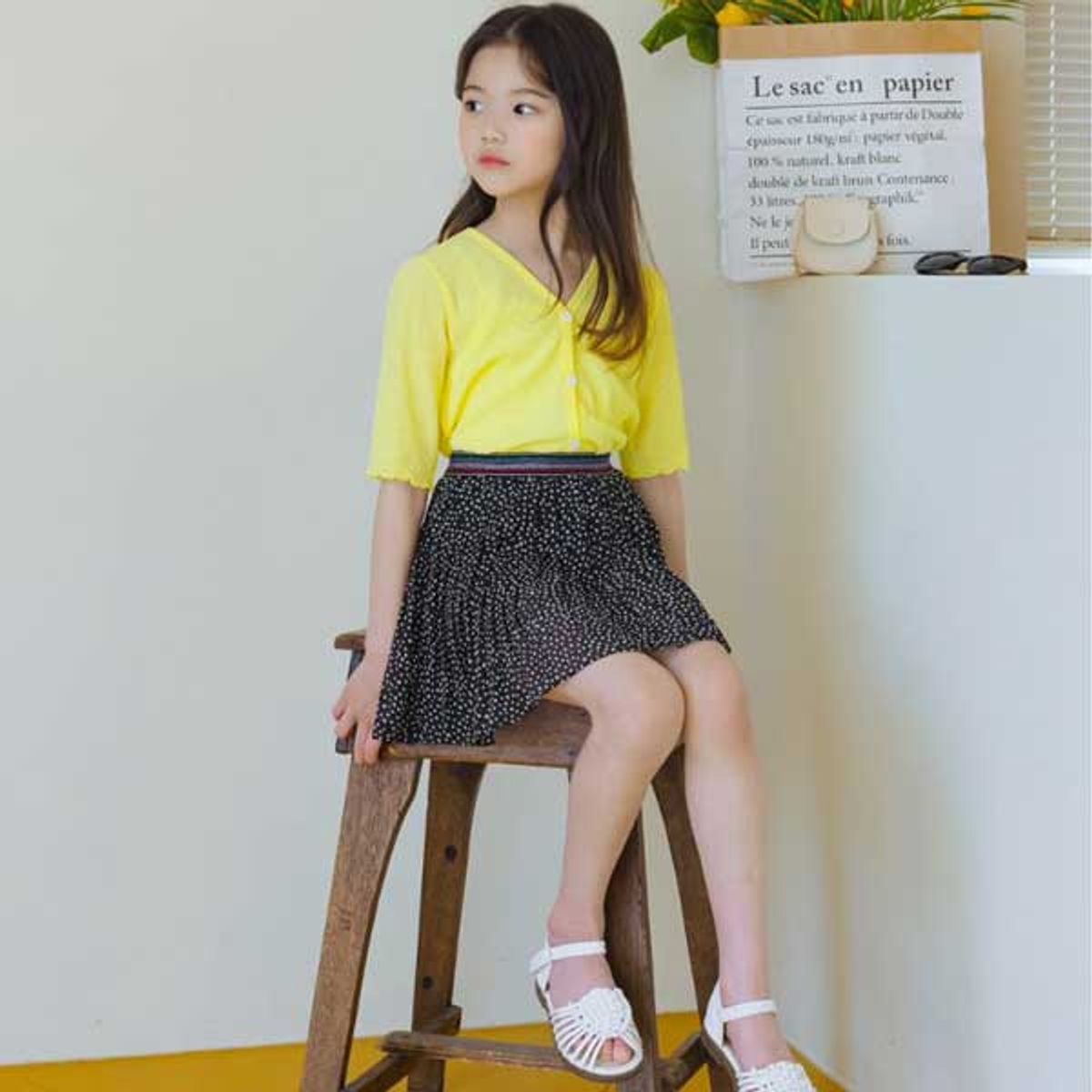 아이러브제이(I LOVE J) 마카롱 5부 가디건 JUUOU04