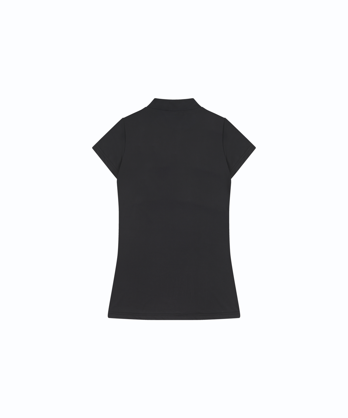 카시코(KASHIKO) Sleek Deep V Neck T-shirt Black