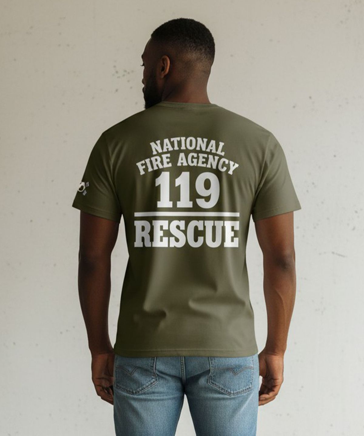 펜타온(PENTAON) 119 RESCUE 아미핏 반팔 티셔츠