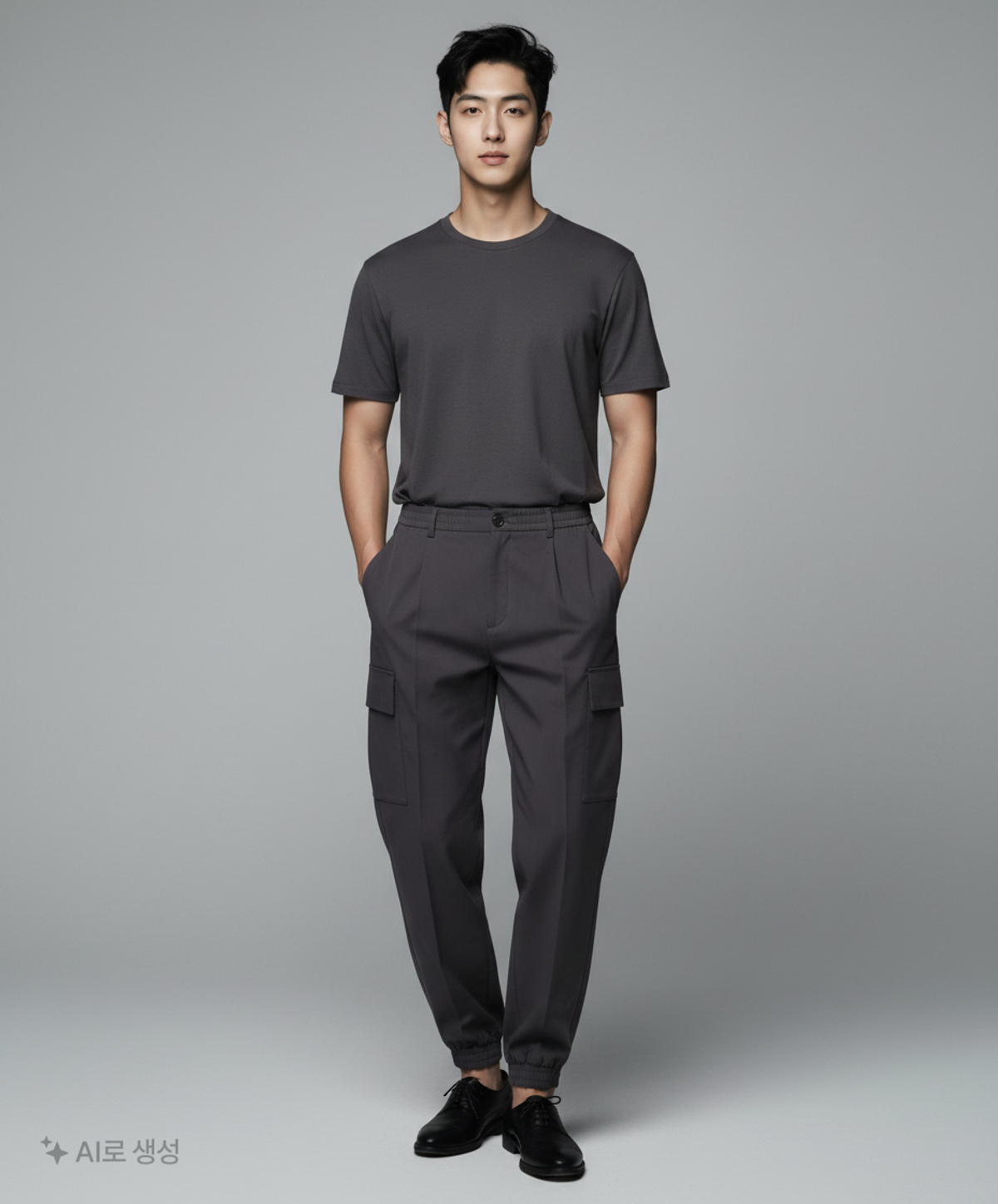 엠비오(MVIO) 카고 조거 팬츠 블랙 (MM2221NC15) 30