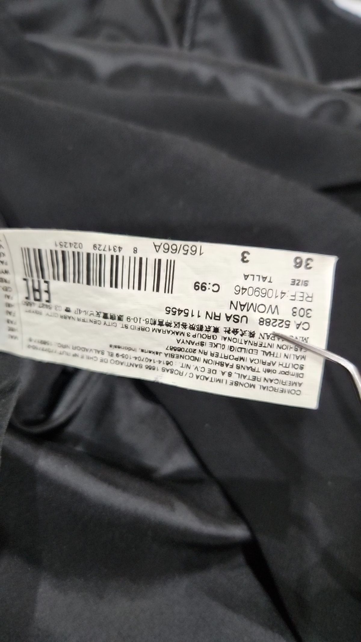 망고 수트(MANGO SUIT) 미니스커트 165/66A