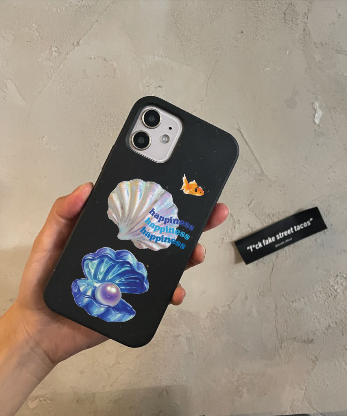 폴라올라(POLAROLA) 밀짚으로부터 유래한 폰케이스 sea of happiness