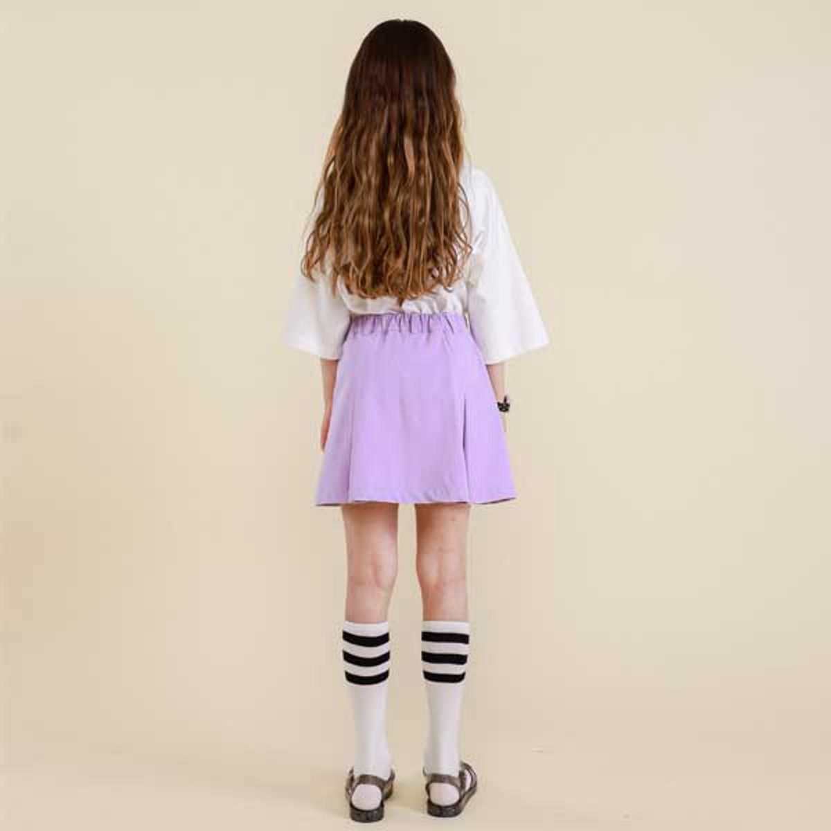 아이러브제이(I LOVE J) B.깔끔한 트임 스커트 JVUSK22