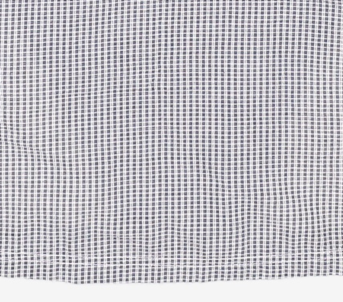 사운즈라이프(SOUNDSLIFE) [SM21 SOUNDSLIFE] Solid Half Shirt-Checked Navy L
