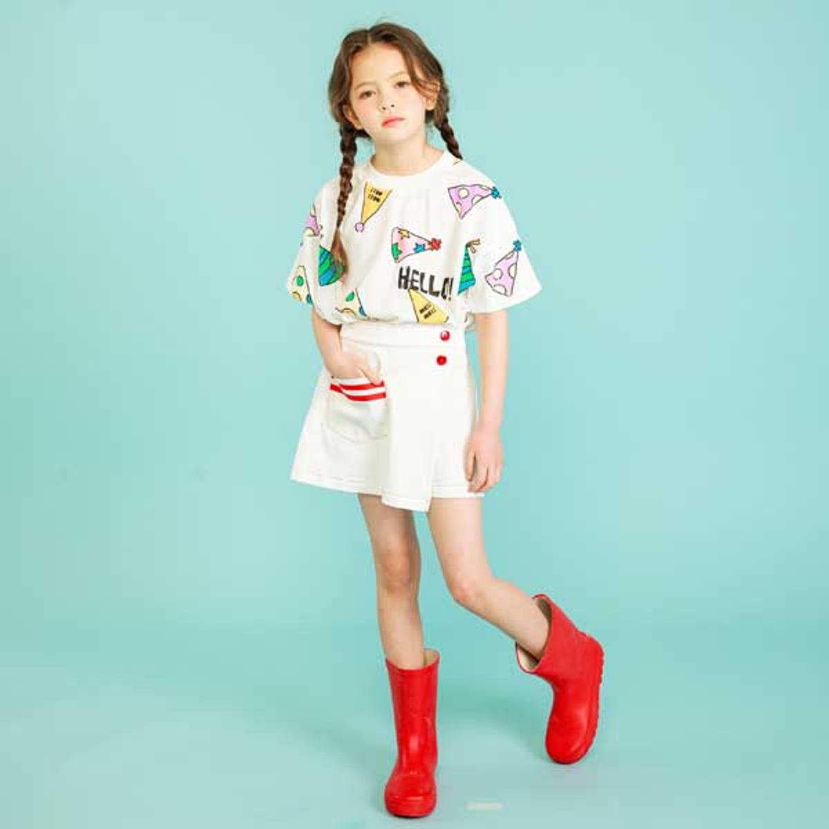 아이러브제이(I LOVE J) M.서커스 랩스커트 팬츠 JVUPT48
