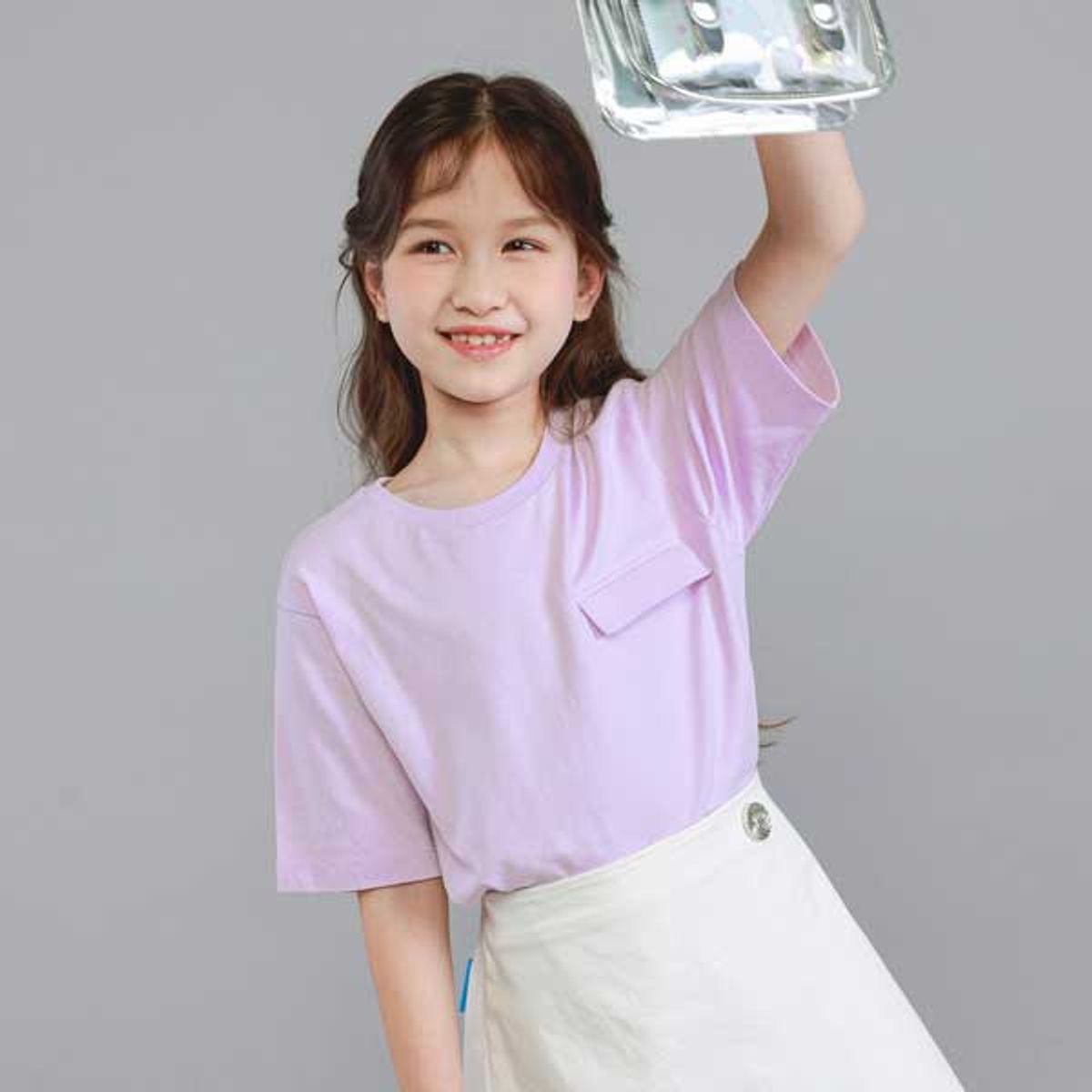 아이러브제이(I LOVE J) A.립포켓 반팔 티 JVUTO86