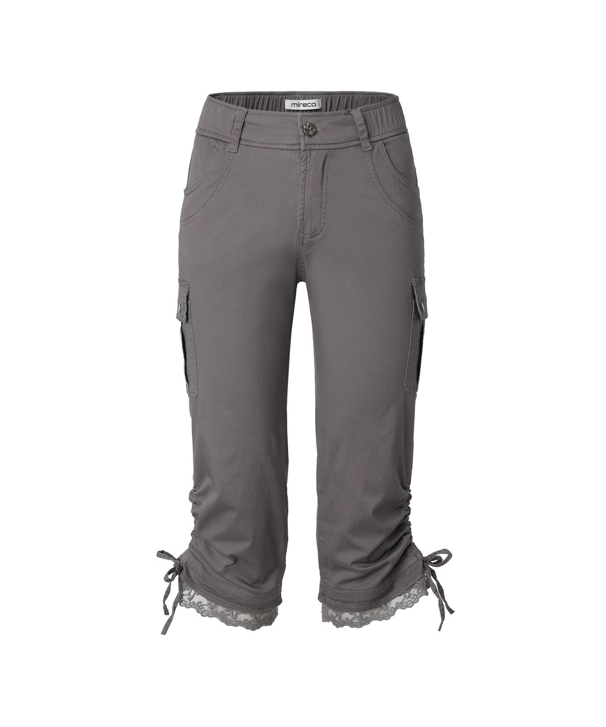 미레코(MIRECO) LACE CORSET CAPRI PT PLUM GREY