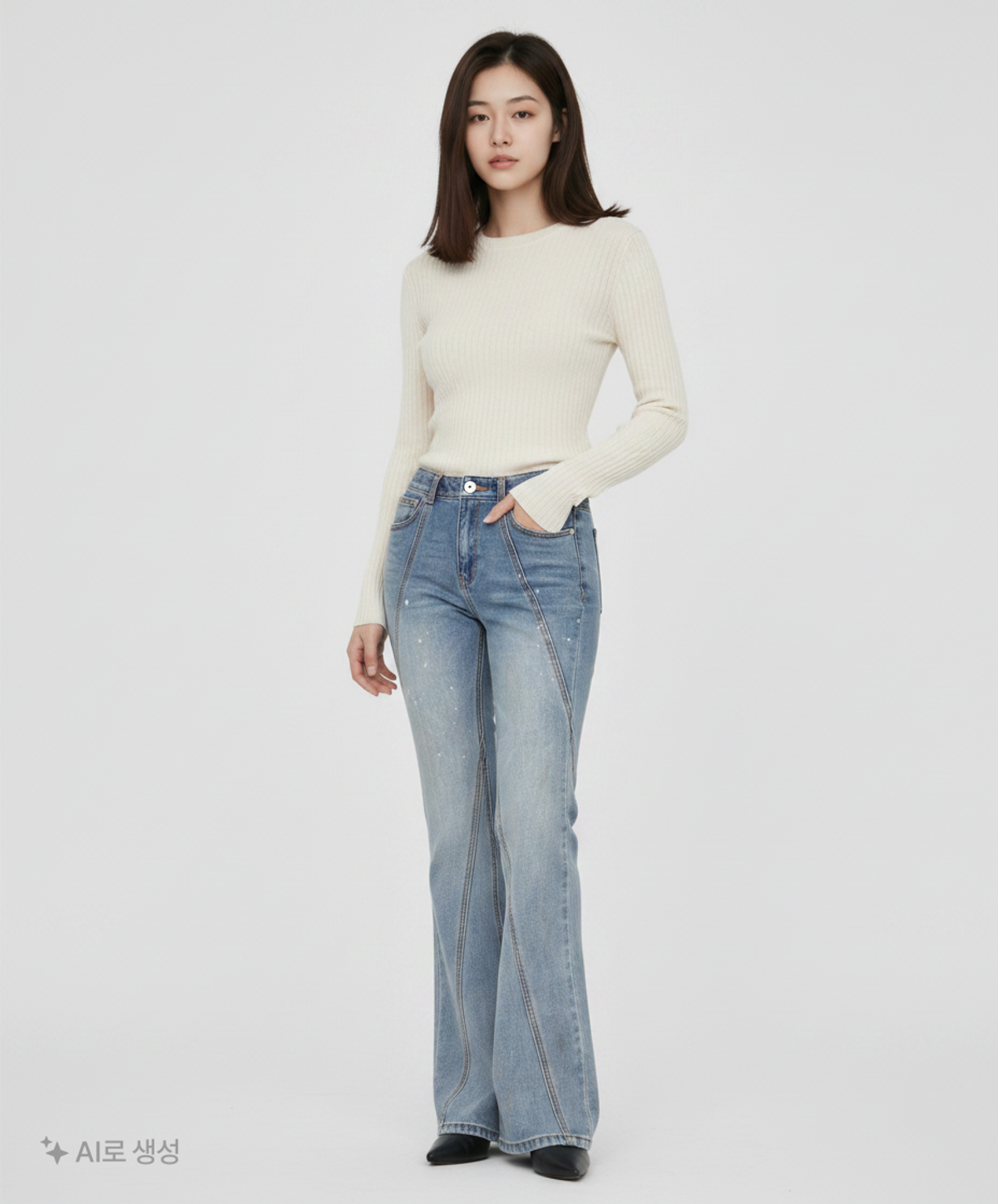 낫포너드(NOT4NERD) 청/데님 팬츠 M