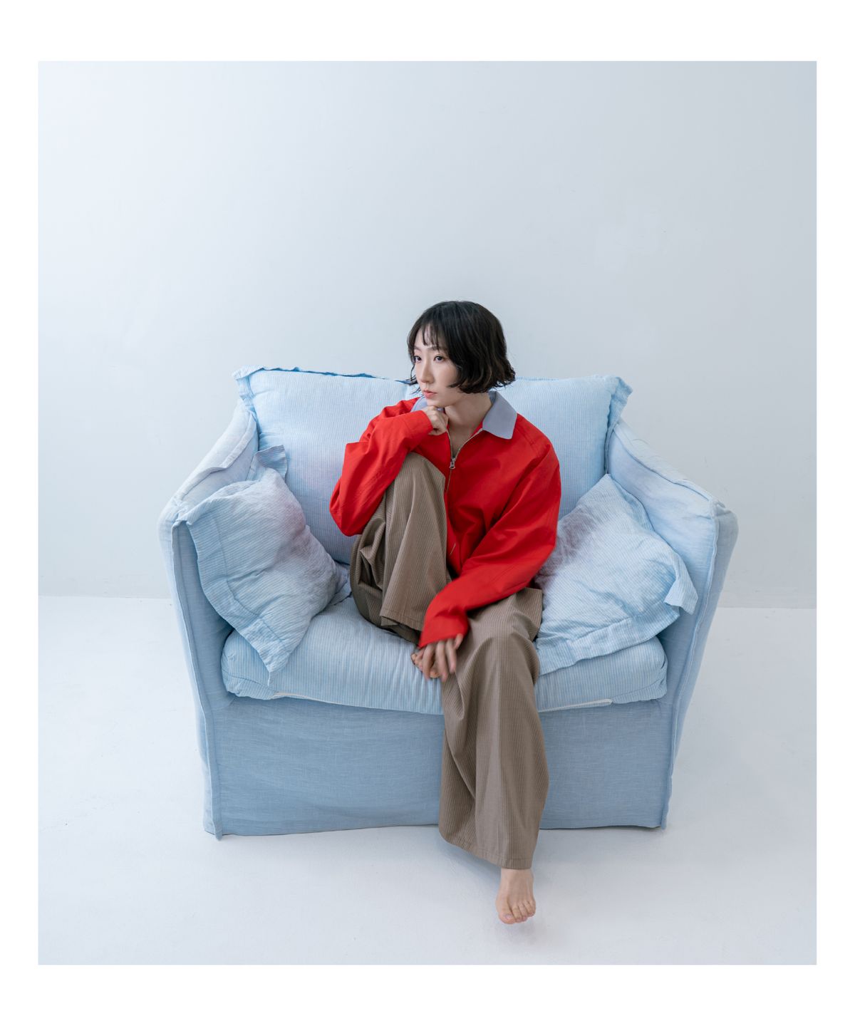 른넷(LEUNNET) 세론 블루종 (Ceron Blouson) / Red (Exclusive)
