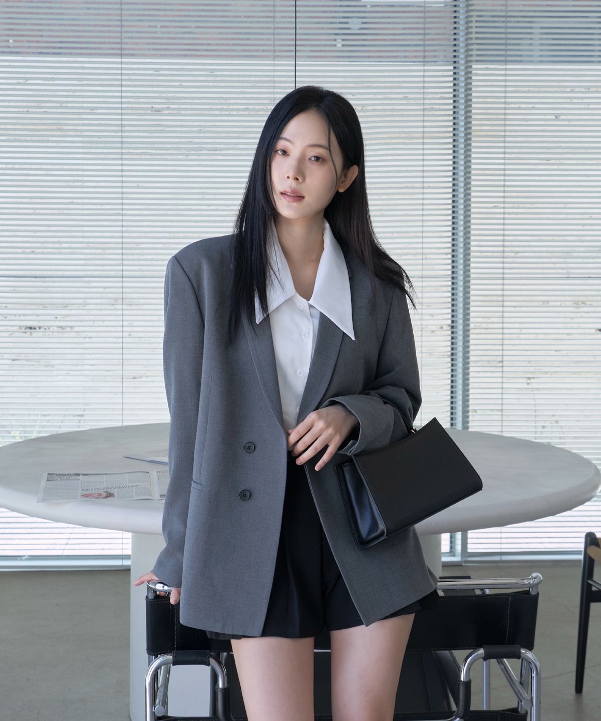 텐더라인(TENDERLINE) 뮤트백_블랙_뉴클래식백