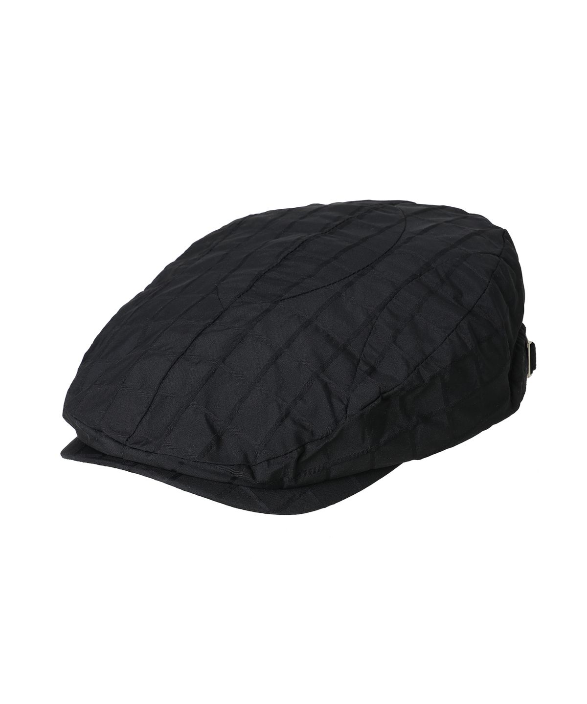 미레코(MIRECO) CHECK NEWSBOY CAP BLACK