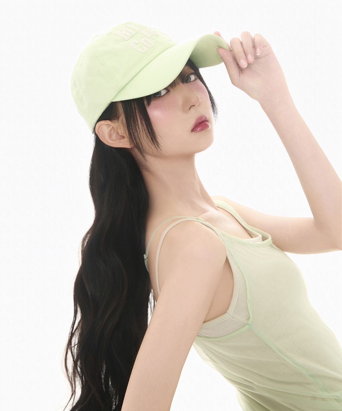 미레코(MIRECO) CALI BALL CAP AORI GREEN