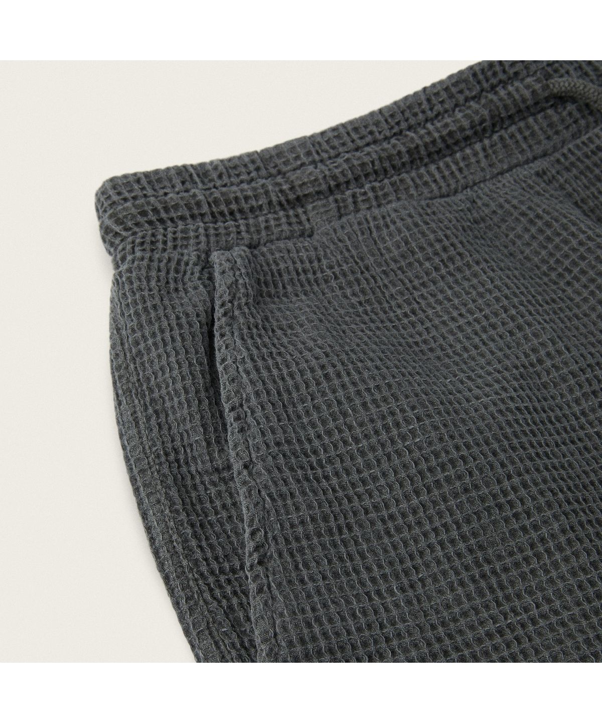 헨리코튼(HENRY COTTONS) [Brtish Sporting Club] Pigment Dyeing Waffle Shorts (Set-up) ABPOM26721GYX