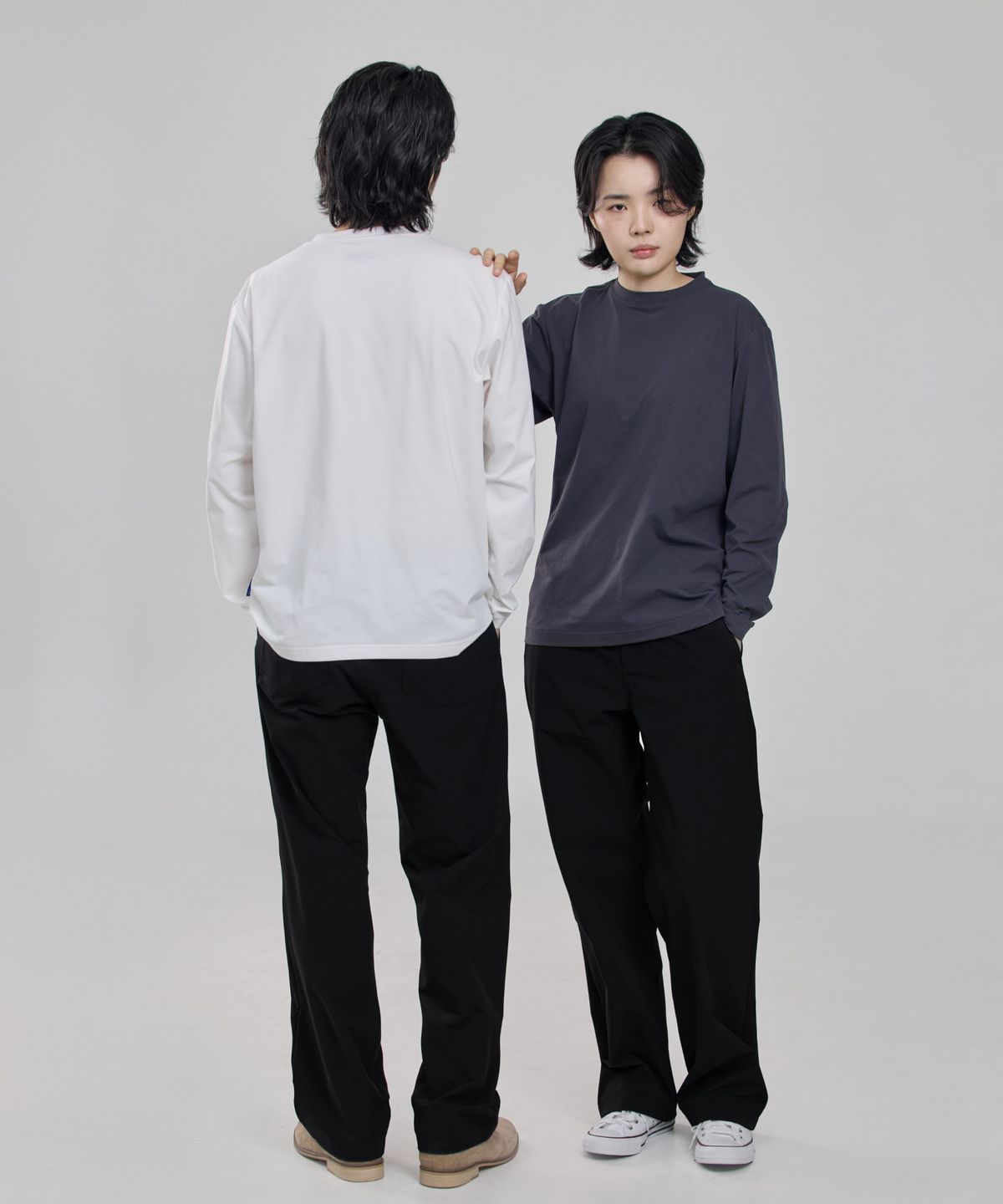 신즈(SHINZU) 엔지니어 팬츠 [블랙]