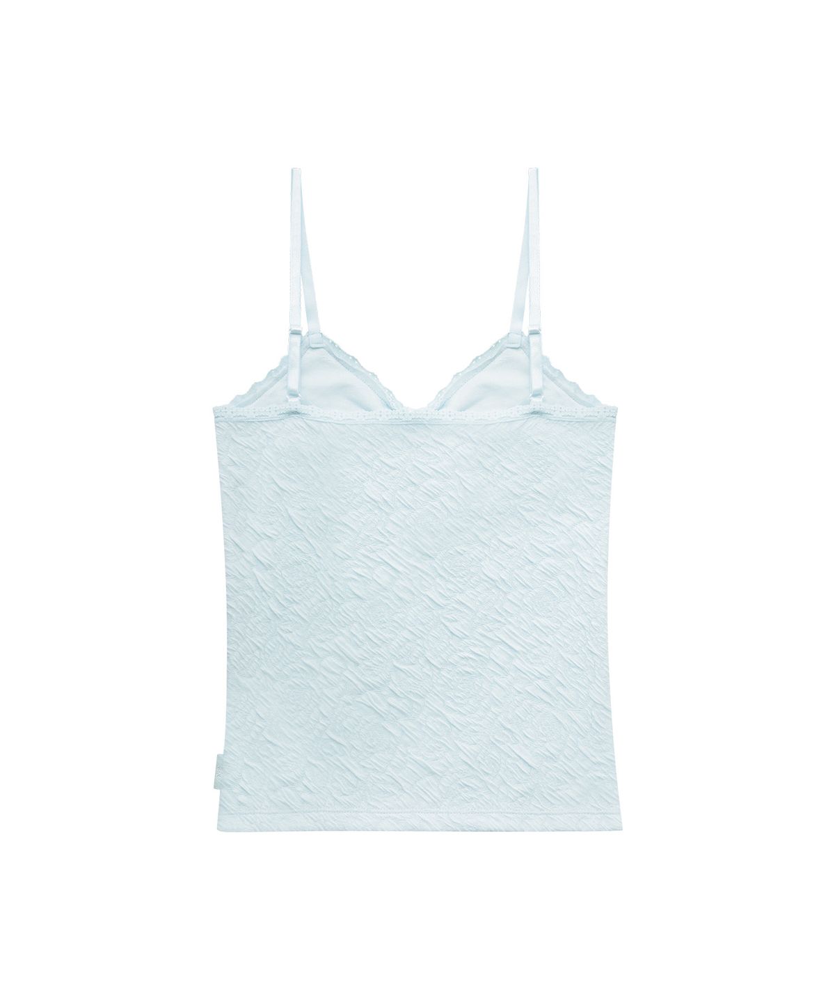 미레코(MIRECO) FLOWER EMBOSSED SLEEVELESS BABY BLUE