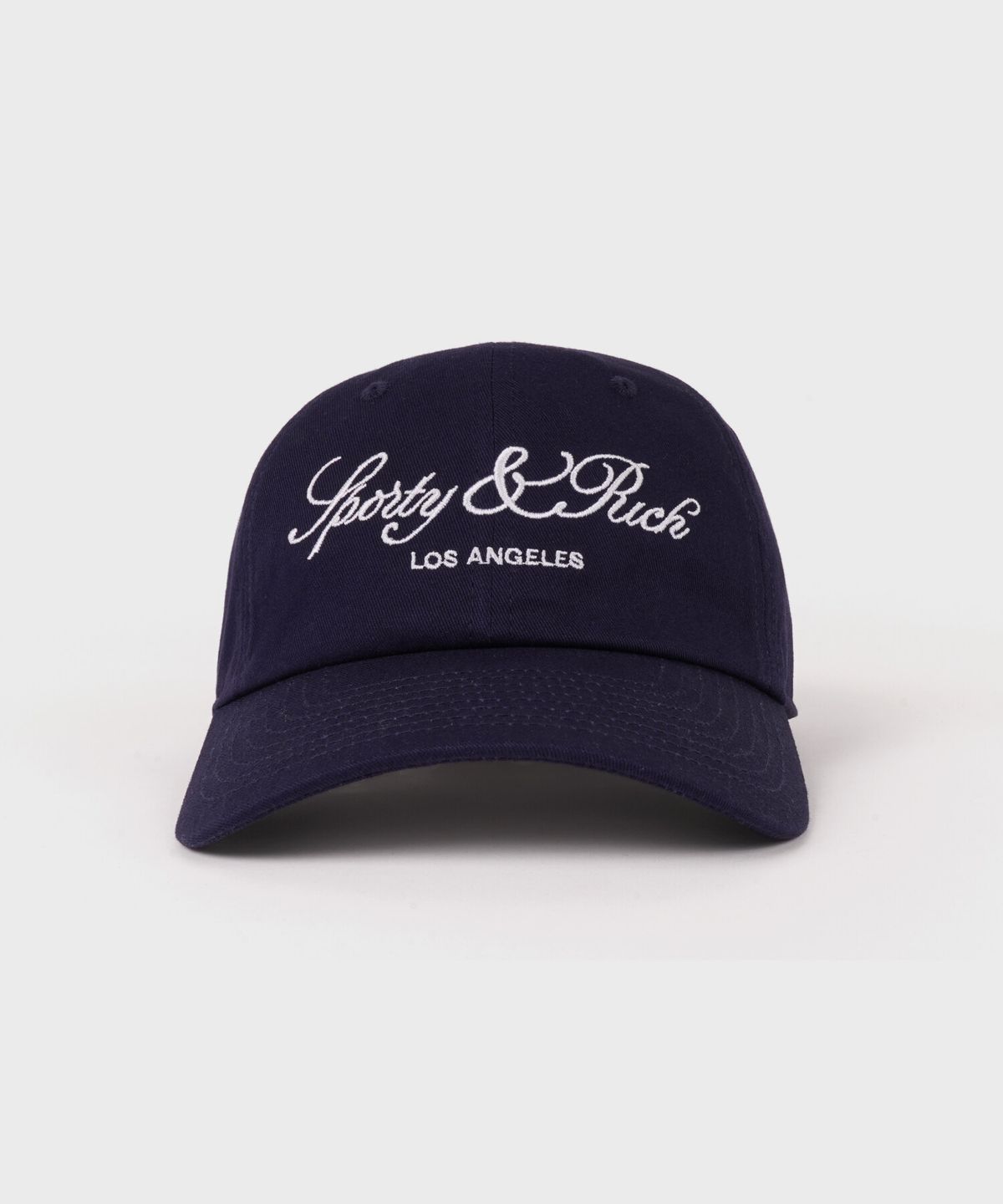 스포티앤리치(SPORTY&RICH) 벤돔 LA 캡 - 네이비 R265AOH006