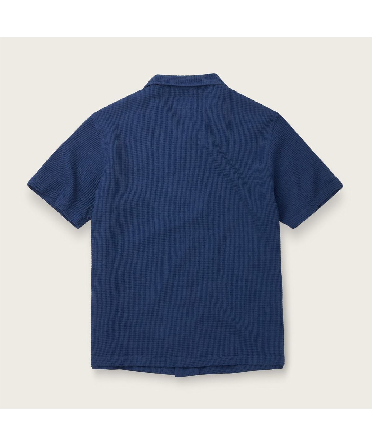 헨리코튼(HENRY COTTONS) [Brtish Sporting Club] Waffle Dyeing Half Sleeve Shirts (Set-up) ABSAM26731NYX