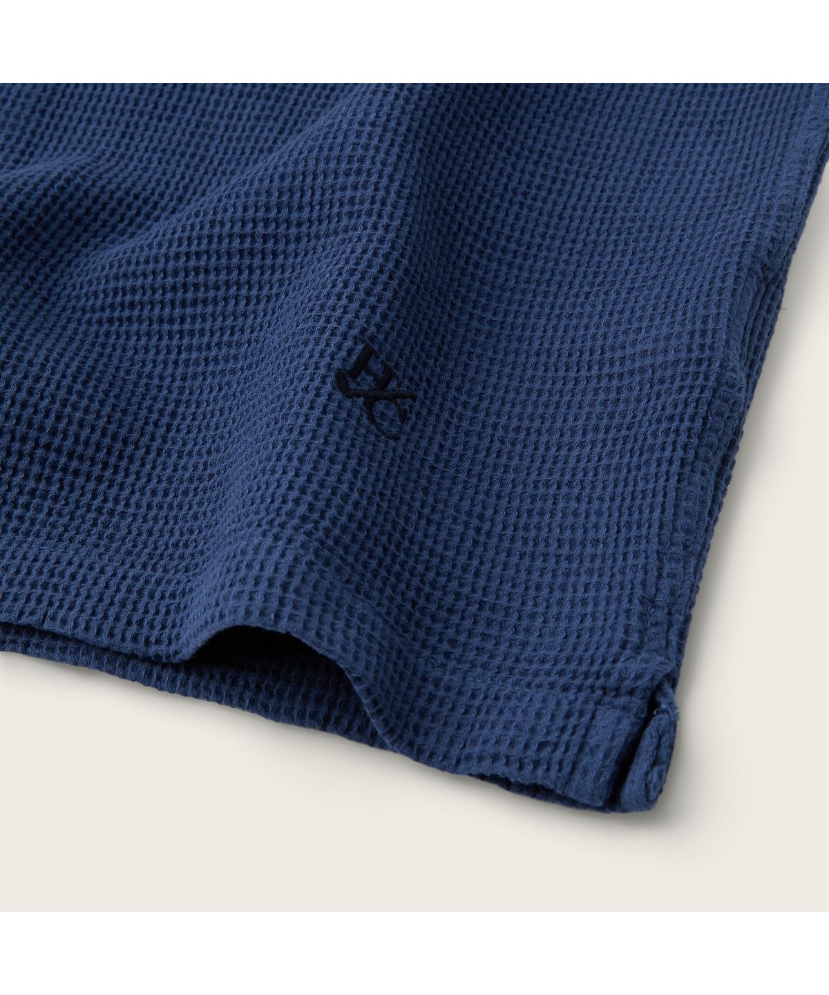 헨리코튼(HENRY COTTONS) [Brtish Sporting Club] Waffle Dyeing Half Sleeve Shirts (Set-up) ABSAM26731NYX
