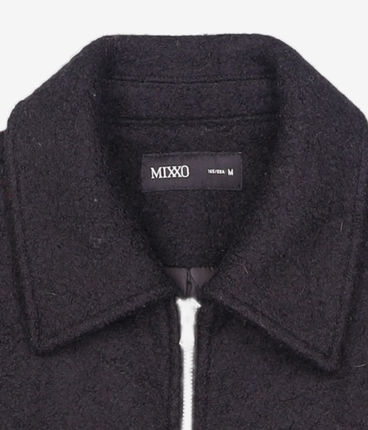미쏘(MIXXO) 집업 부클 자켓_MIWJKE113G M