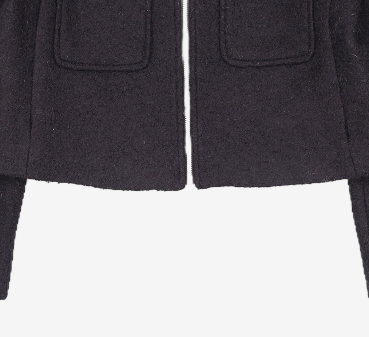 미쏘(MIXXO) 집업 부클 자켓_MIWJKE113G M