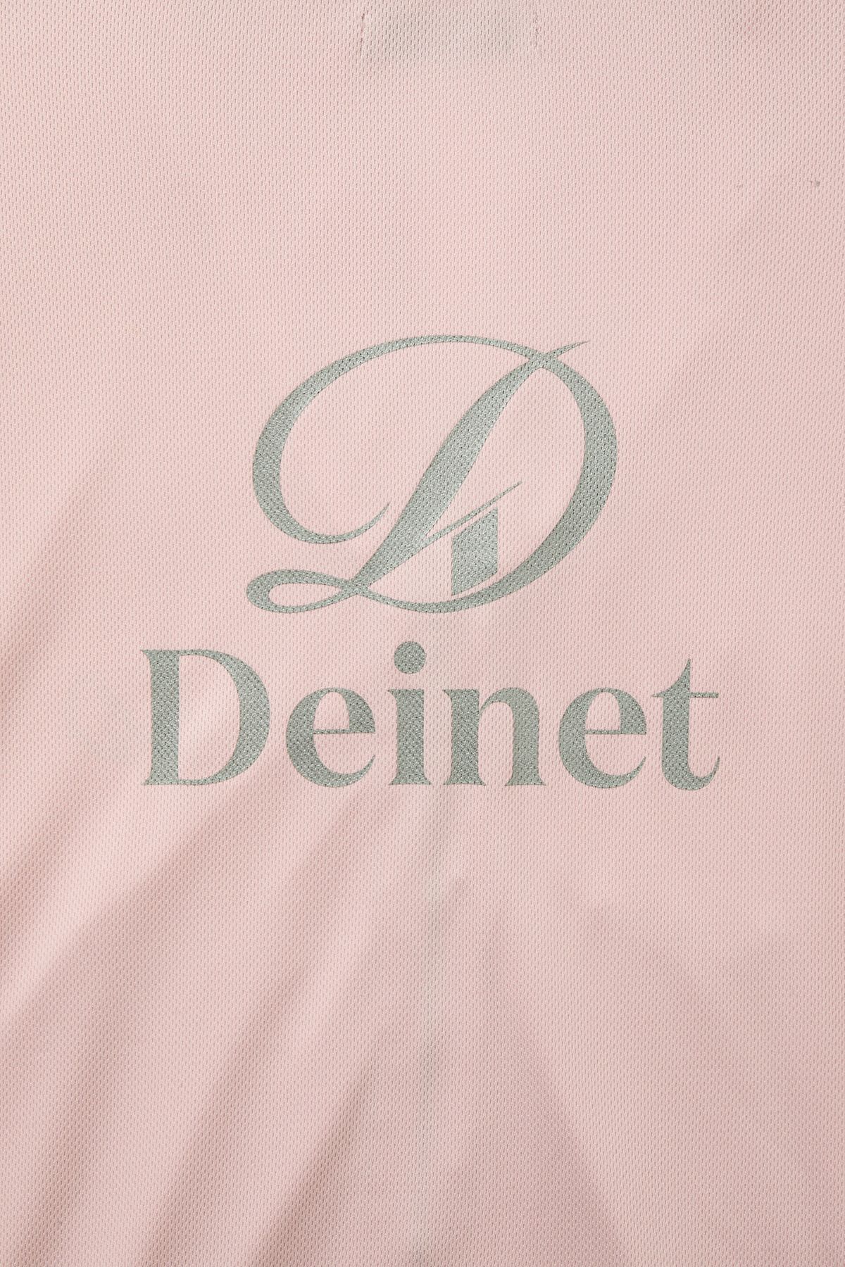 다이닛(DEINET) COOL MESH HOODED ZIP UP IN LIGHT PINK