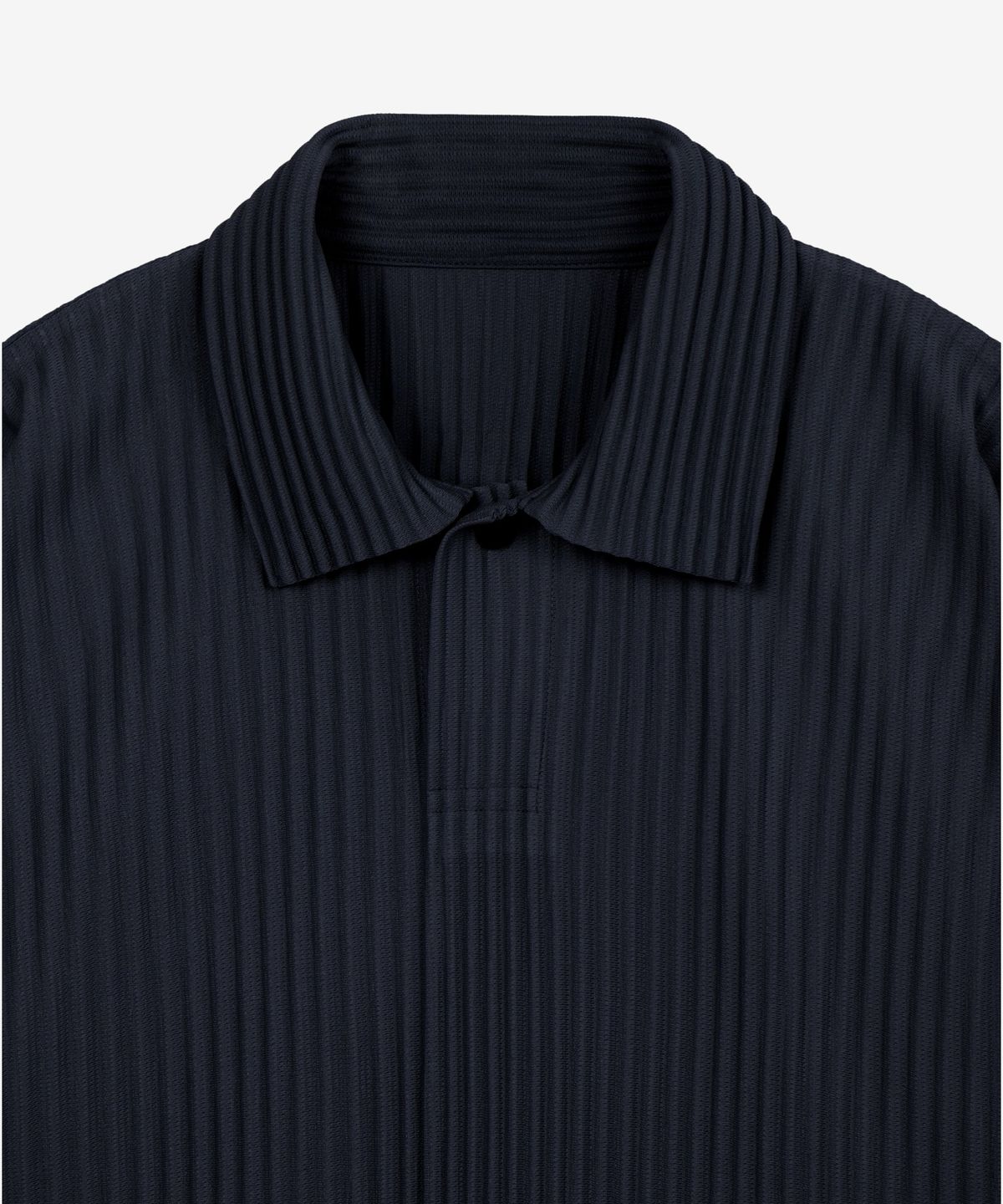 티엔지티(TNGT) Yoyogi Pleats Polo (Navy) TNTS6E212N2