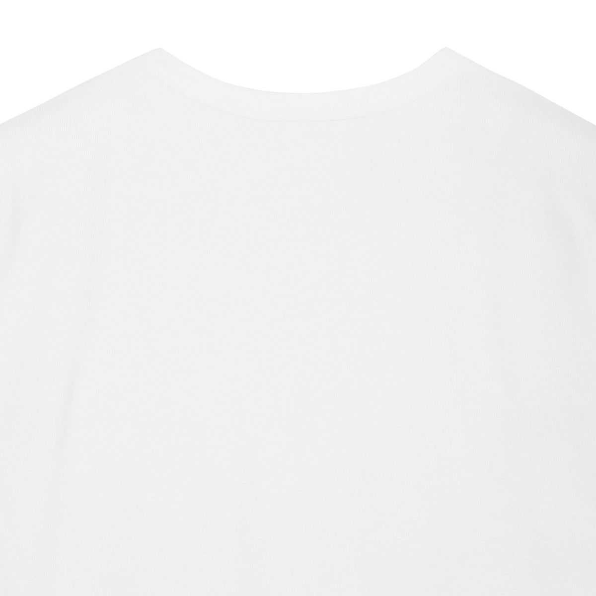 프룻오브더룸(FRUIT OF THE LOOM) Womens 슬림 크롭티셔츠(WHITE)