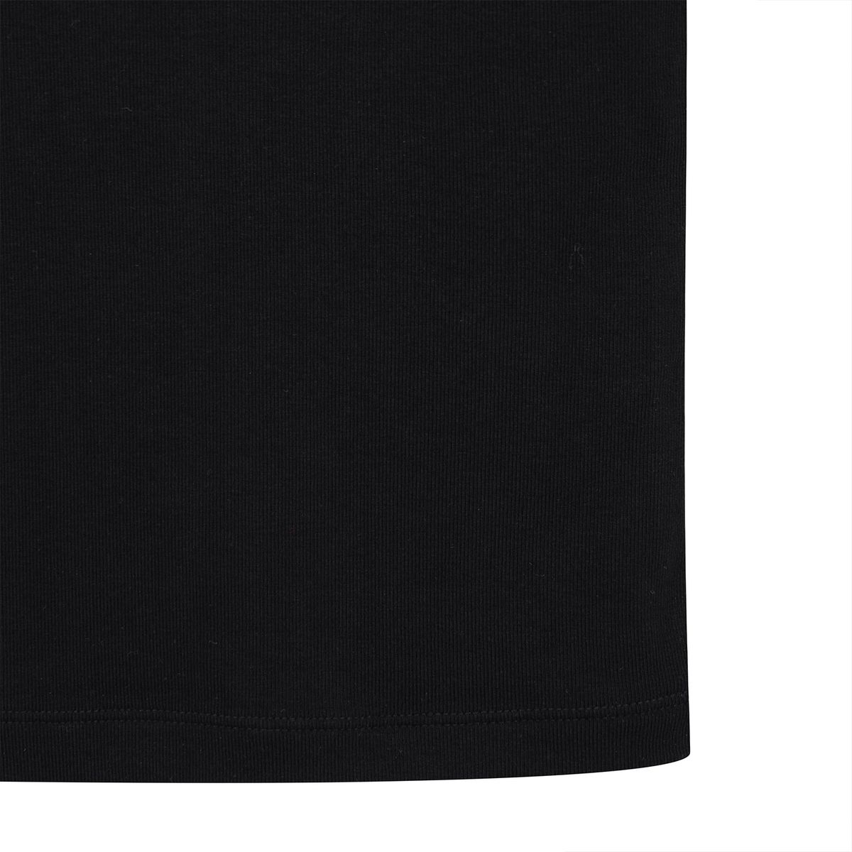 프룻오브더룸(FRUIT OF THE LOOM) Womens 슬림 크롭티셔츠(BLACK)