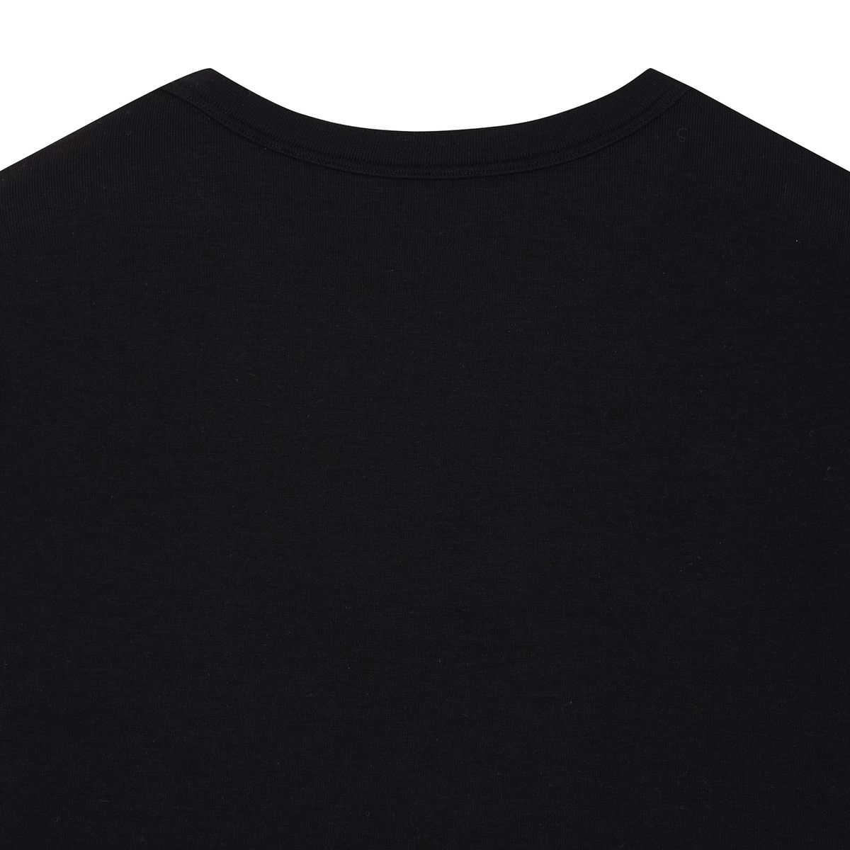 프룻오브더룸(FRUIT OF THE LOOM) Womens 슬림 크롭티셔츠(BLACK)