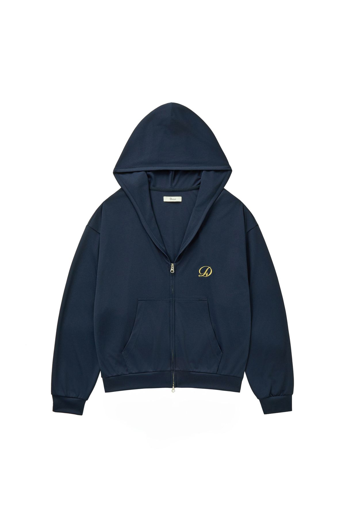 다이닛(DEINET) COOL MESH HOODED ZIP UP IN NAVY