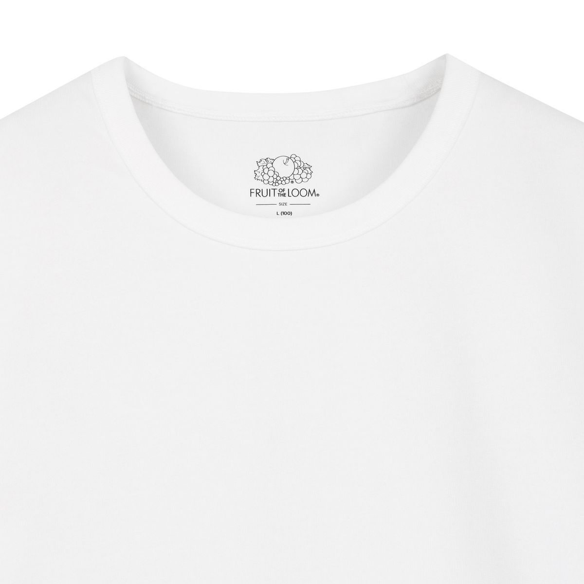 프룻오브더룸(FRUIT OF THE LOOM) [2PACK] 헤비웨이트 티셔츠(WHITE)