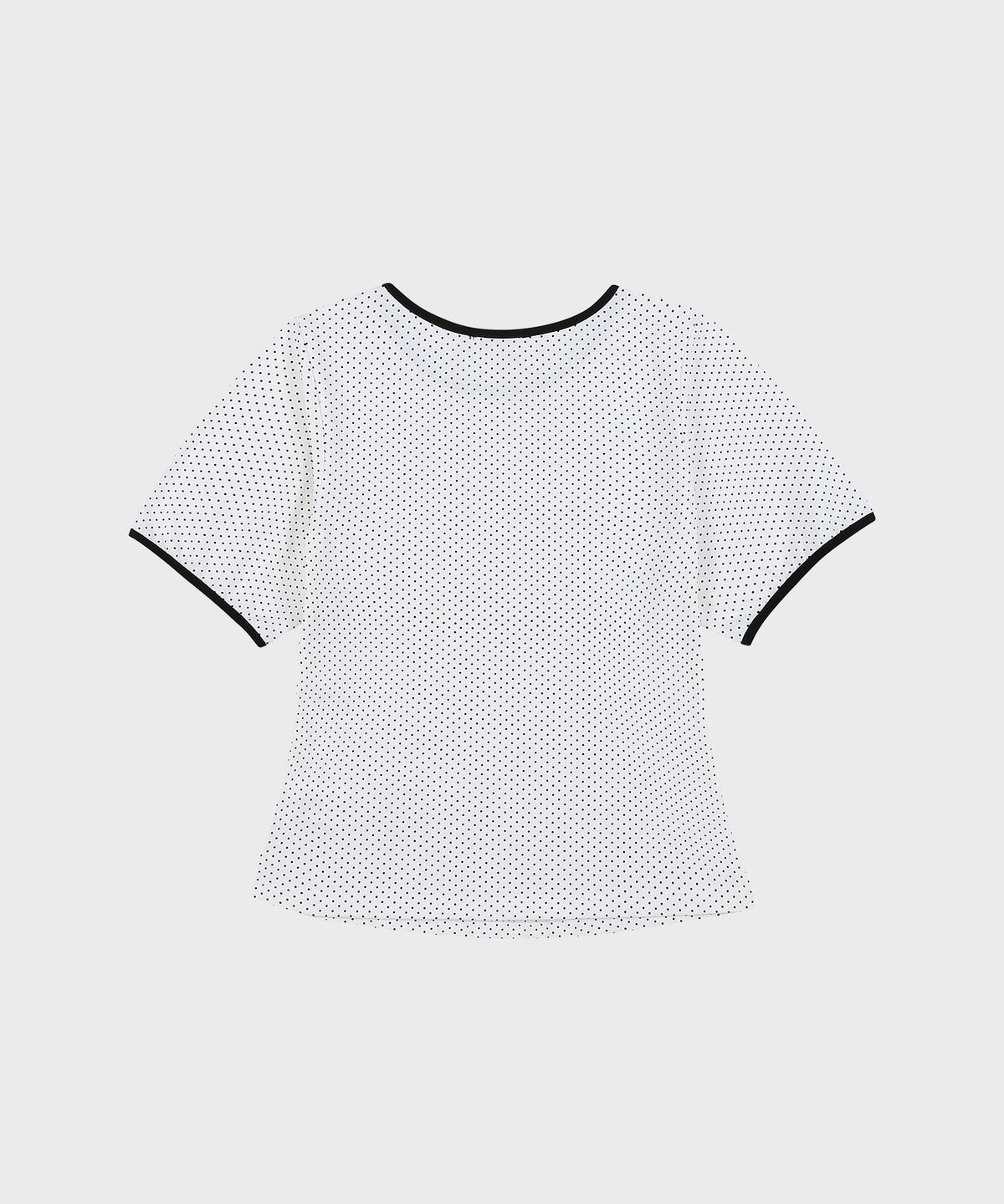 업드래프트(UPDRAFT) DOT STAR RINGER SLIM T-SHIRTS [WHITE]