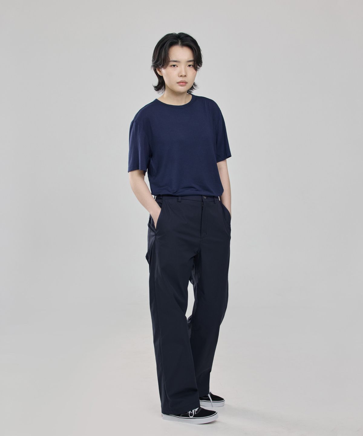 신즈(SHINZU) 엔지니어 팬츠 [네이비]