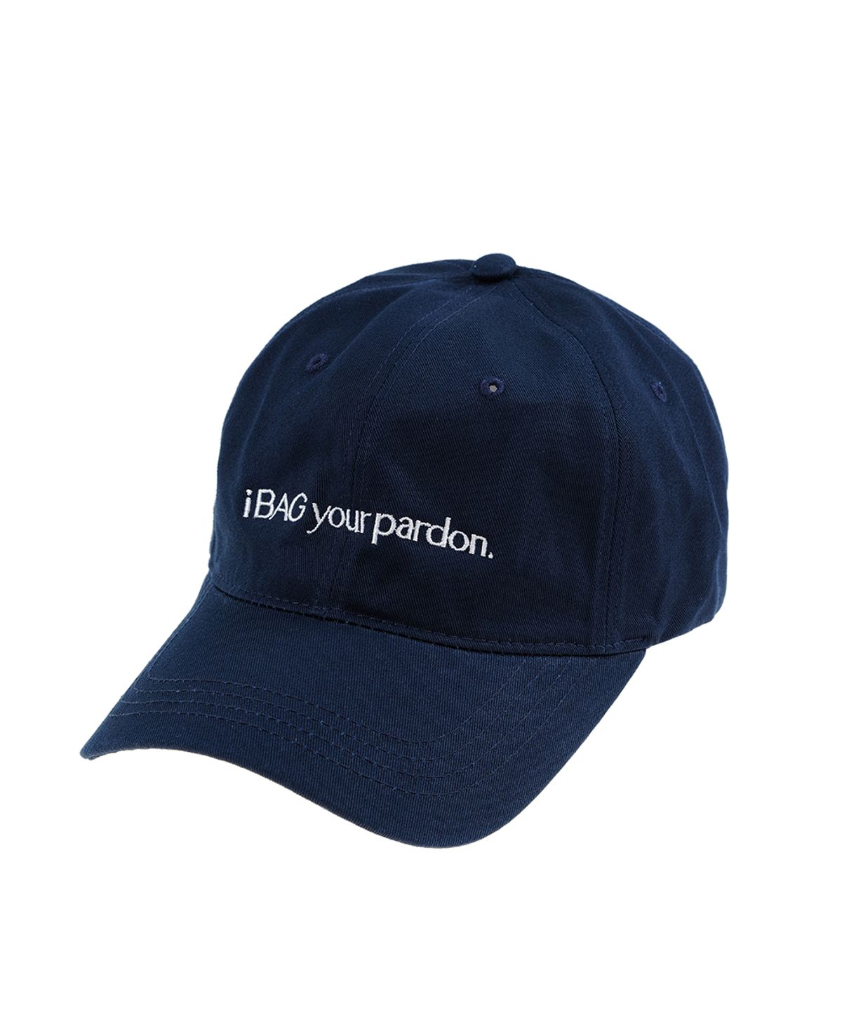 아이백유어파든(I BAG YOUR PARDON) i BAG your pardon. logo ballcap (3 colors)