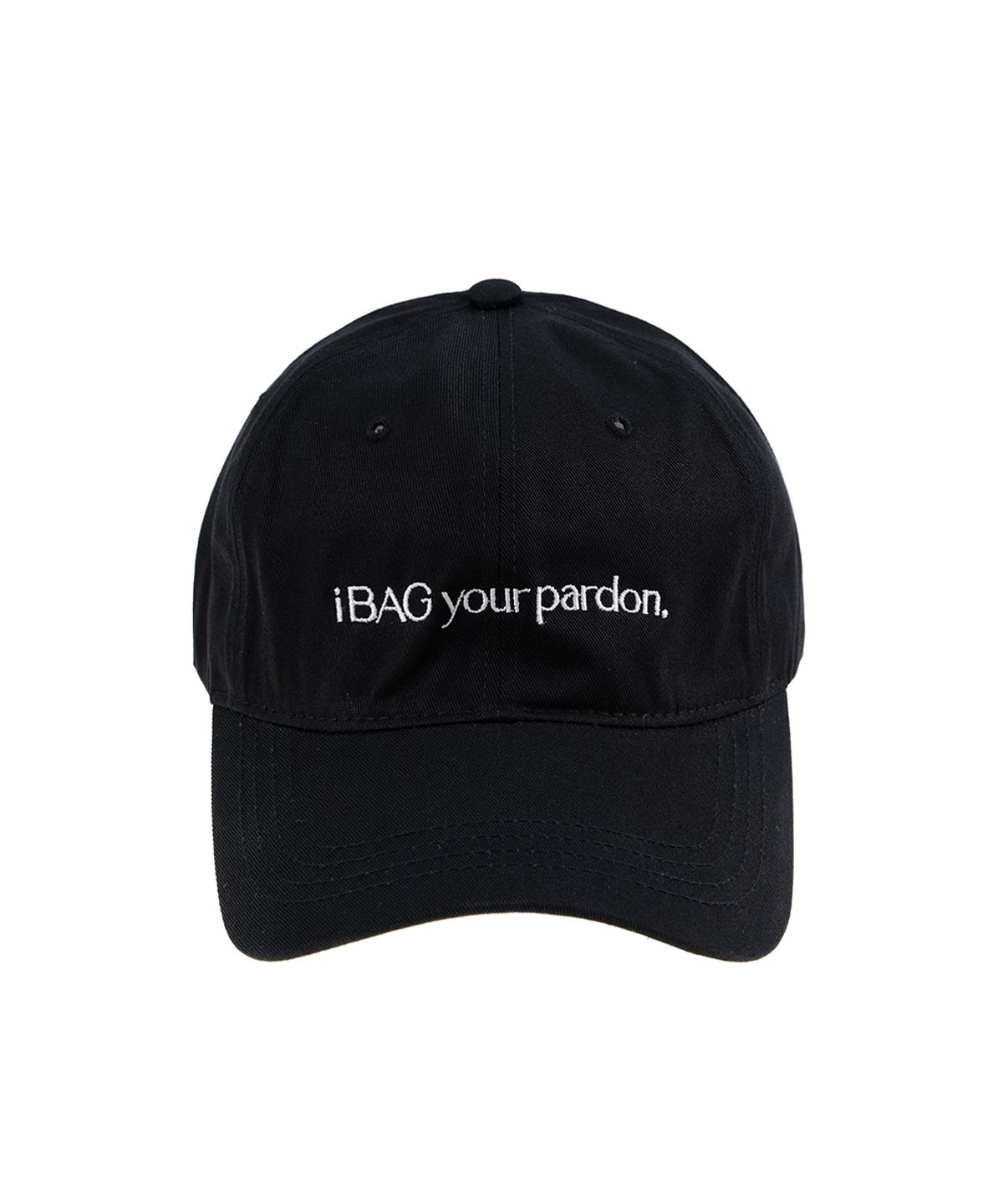 아이백유어파든(I BAG YOUR PARDON) i BAG your pardon. logo ballcap (3 colors)