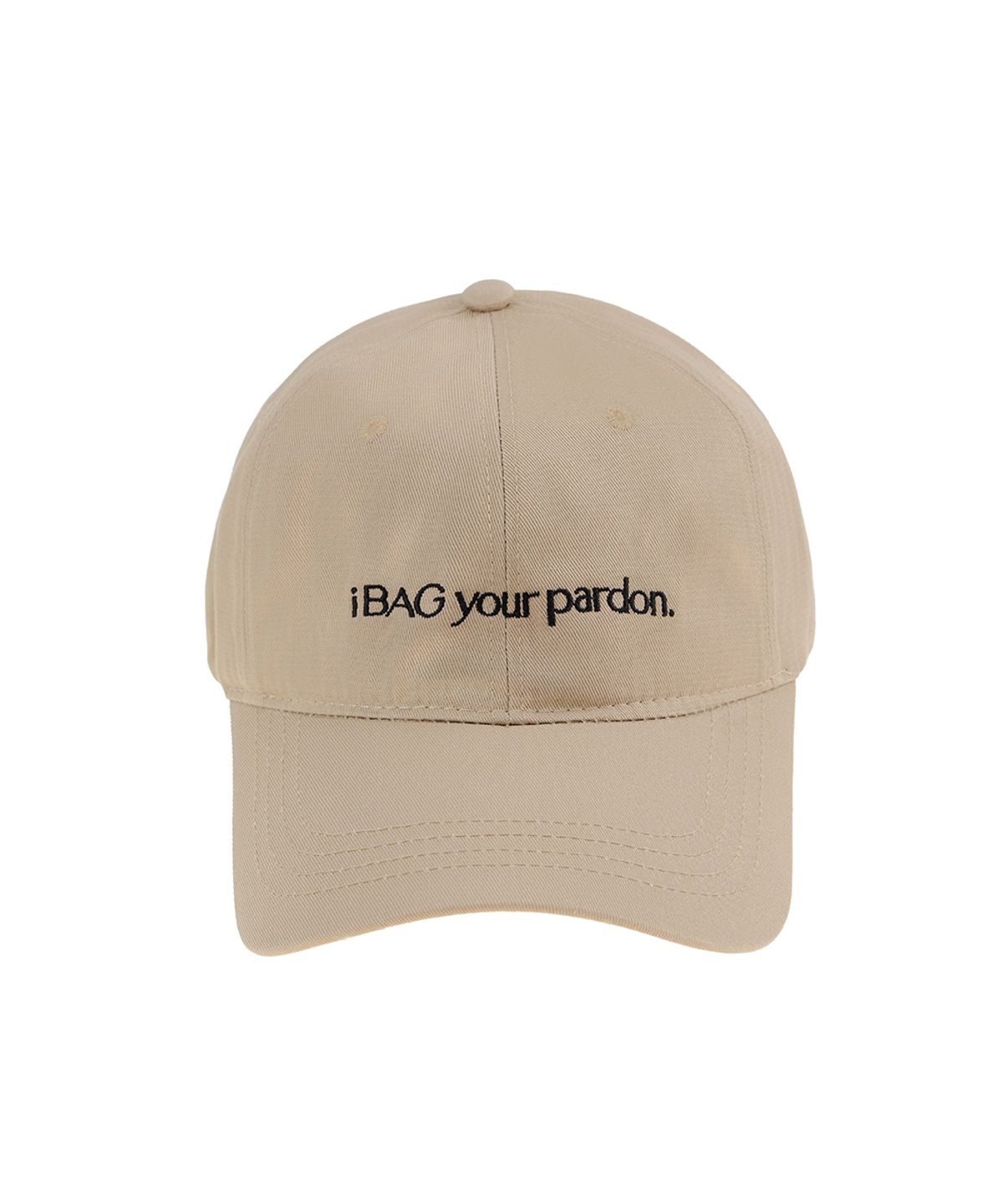 아이백유어파든(I BAG YOUR PARDON) i BAG your pardon. logo ballcap (3 colors)