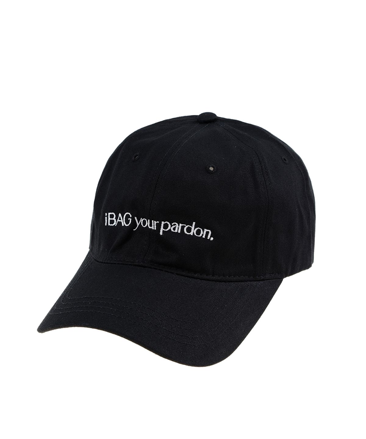 아이백유어파든(I BAG YOUR PARDON) i BAG your pardon. logo ballcap (3 colors)