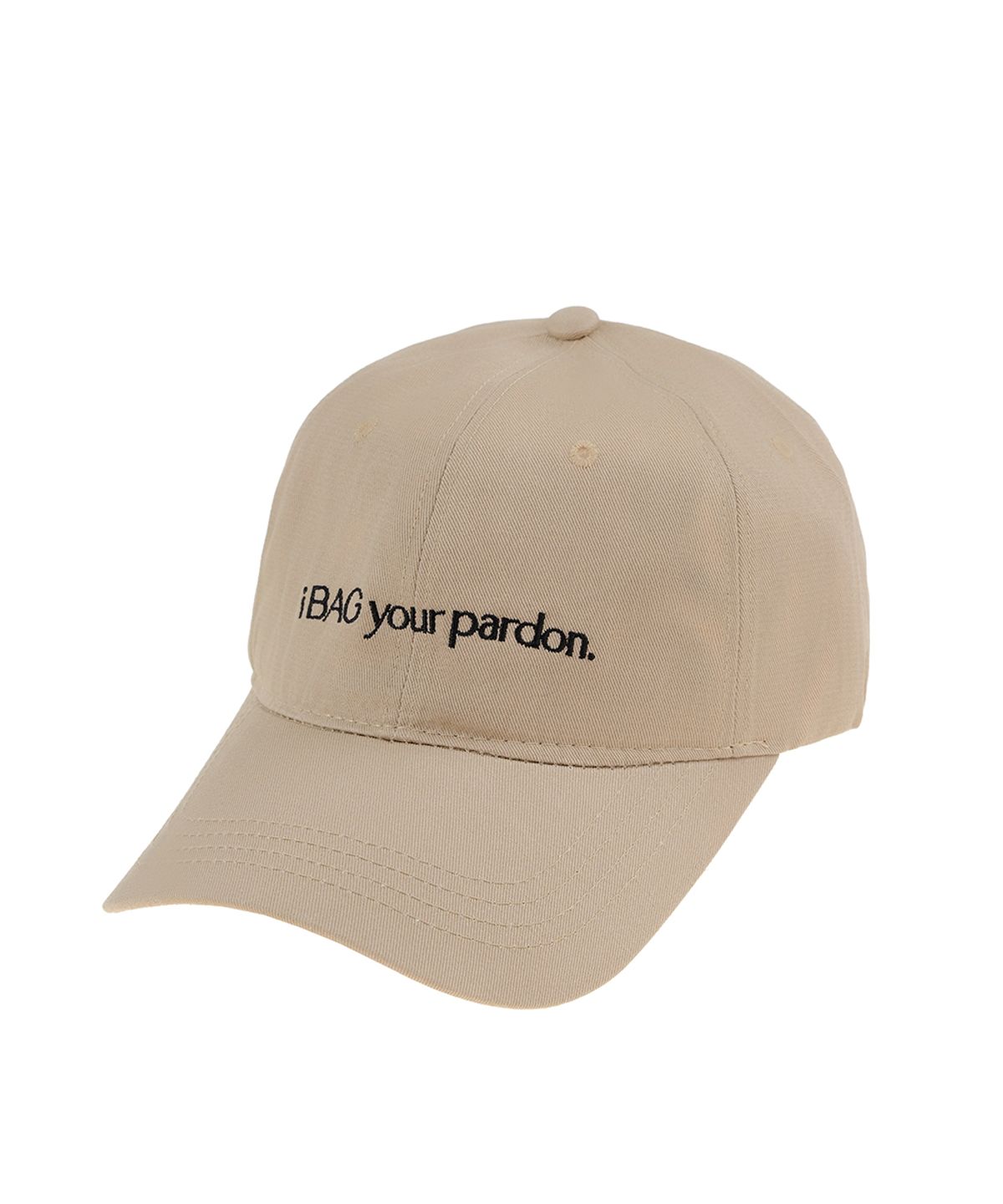 아이백유어파든(I BAG YOUR PARDON) i BAG your pardon. logo ballcap (3 colors)