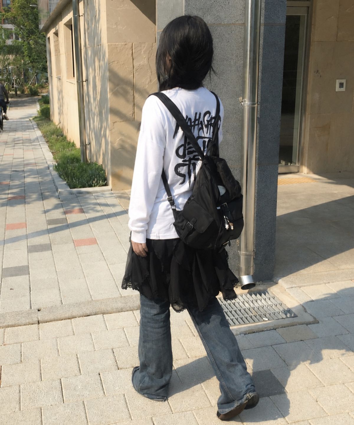 라츠유(LOTSYOU) Nostalgia Big Backpack BLACK