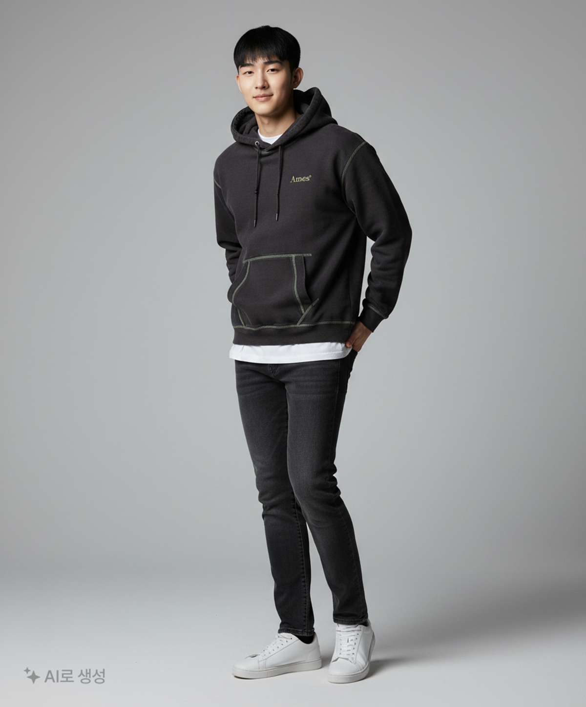 아메스 월드와이드(AMES-WORLDWIDE) 후드 티셔츠 M