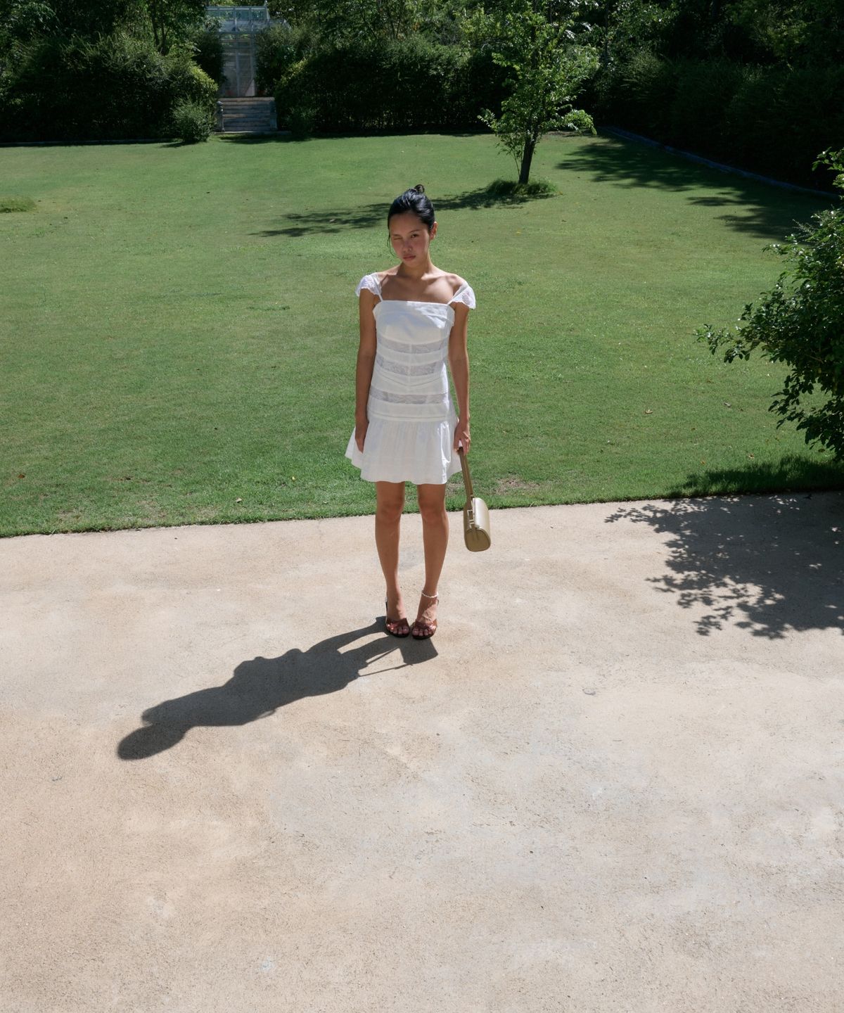 라츠유(LOTSYOU) Sassy Dress WHITE